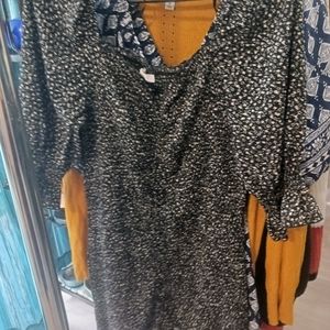 Floral  print rushed dress